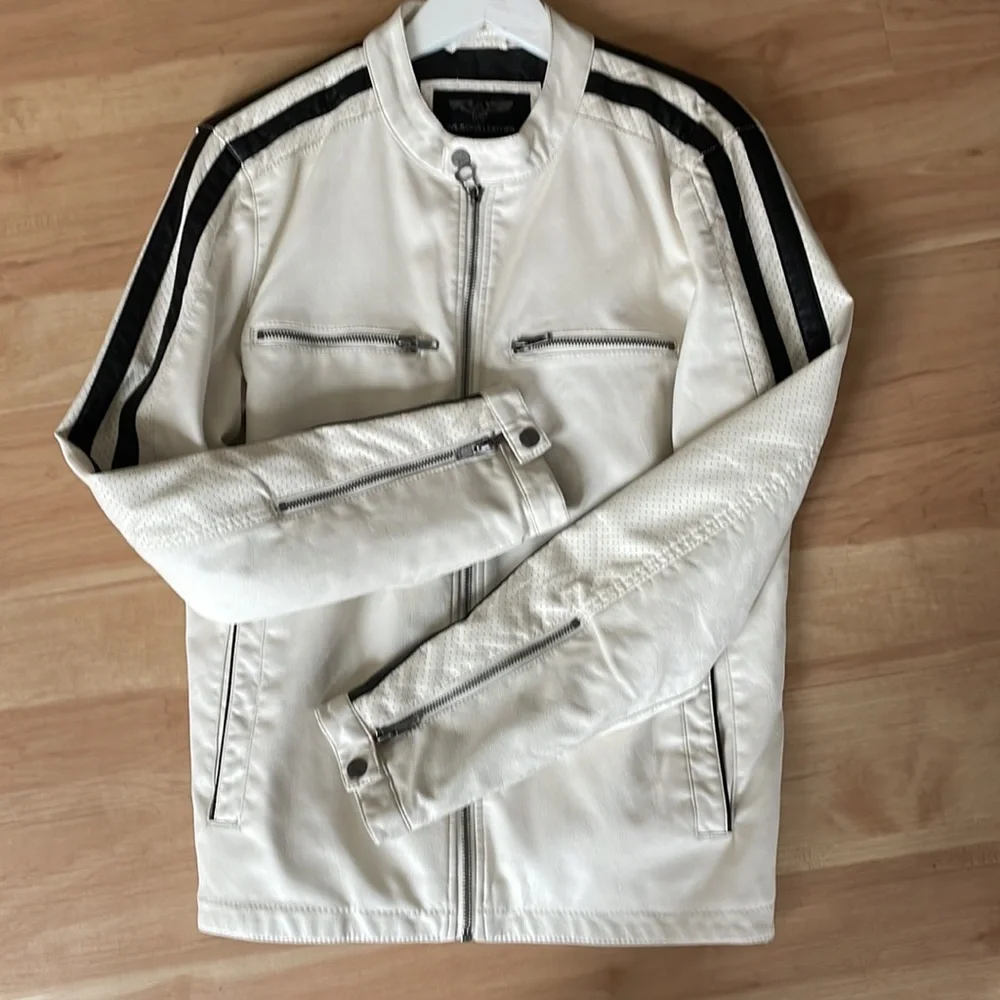 Wilson’s faux Leather Moto Jacket Men’s Small